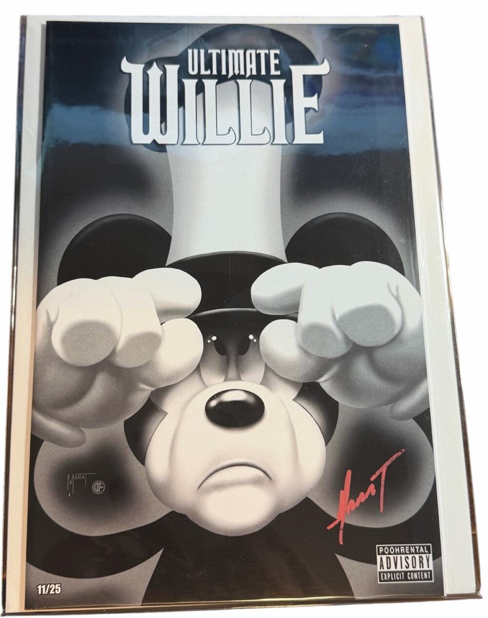 Ultimate Willie Marat Mychaels Signed Virgin Cover 11/25 w/ COA